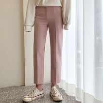 마이시즌 여성용 베이직 스탠다드 스판슬랙스 165cm