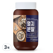 건강스토리 국내산 멸치 분말, 250g, 3개