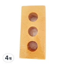 수제 벽돌 달고나 간식, 300g, 4개