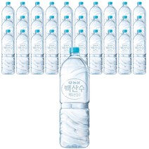 백산수 농심 무라벨, 2L, 54개