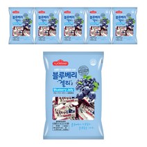 일광제과 블루베리 젤리2, 280g, 6개