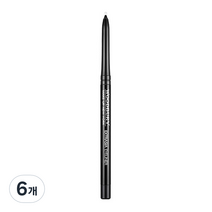 우드버리 엑스트라아시아 아이라이너 0.35g, 블랙, 6개