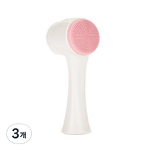 데일리프렌즈 듀얼 모공 클렌징 브러쉬, 핑크, 3개