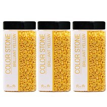 로라펫 컬러스톤 750g, 브릴리언트옐로우, 3개