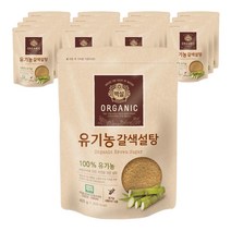 백설 유기농 갈색설탕, 400g, 16개