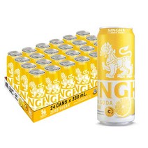 싱하 레몬 소다, 330ml, 24개
