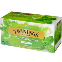 트와이닝 퓨어 페퍼민트 티백, 2g, 25개