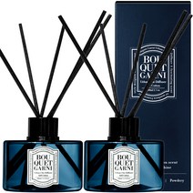 부케가르니 어반시크 디퓨저 200ml x 2p + 섬유스틱 10p, 소프트코튼