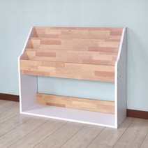 양지가구 전면책꽂이 3단 DIY 책장, 멀바우