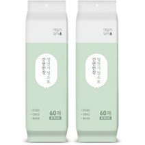 데일리워터 정전기 청소포 특대형, 120매입