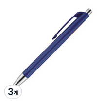 까렌다쉬 888 인피니트 볼펜, 나이트 블루, 3개