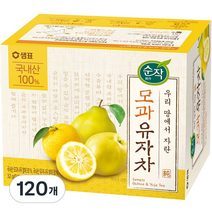 순작 모과 유자차 티백, 0.8g, 40개입, 3개