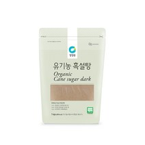 [청정원] 유기농 설탕 흑설탕, 1kg, 4개