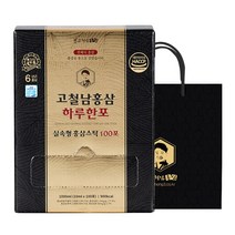 고철남홍삼 하루 한포, 10ml, 100포