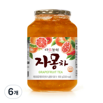 다농원 자몽차, 1kg, 1개, 6개