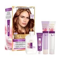 로레알파리 엑셀랑스 듀오크림 염모제, 6.35호 구리빛 밝은 갈색, 1개