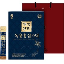 개성상인 녹용 홍삼스틱 100p + 쇼핑백, 10ml, 100포