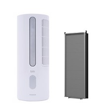 파세코 프리미엄 창문형에어컨 방문설치 PWA-3400W, PWA-3400W(패브릭 실버), 98cm