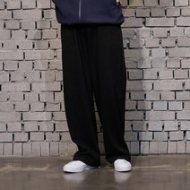 그라픽 남성용 무지 와이드 트레이닝바지 PTX_0001