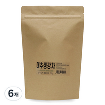 아이앤티 대추생강차 삼각티백, 72g, 360개, 6개