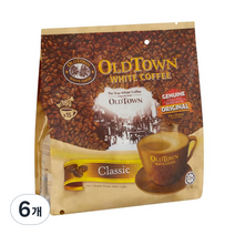 올드타운 화이트 커피 클래식 570g, 15개입, 6개, 38g