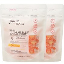 제이멜라 홈 인 프랑스 자스민 도르 퍼퓸 올인원 캡슐 세제, 30개입, 2개