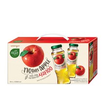 자연은 170일 사과 100, 180ml, 12개