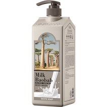 밀크바오밥 바디워시 화이트솝향, 1000ml, 1개