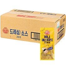 오뚜기 허니머스타드, 12g, 200개입