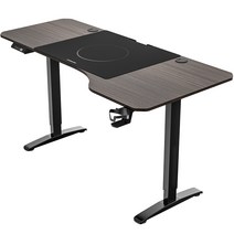 21세기트랜드 프리미엄 모션데스크 1416 L자형 1600, 월낫   블랙