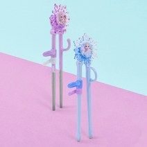 릴팡 겨울왕국2 스노우윙 1단계 교정용 젓가락 2종 세트, 블루, 퍼플, 1세트