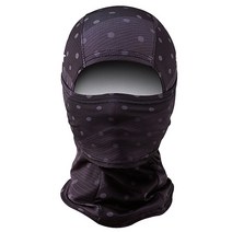 나인에프엑스 쿨 바라클라바 BX-01, 08 블랙 도트