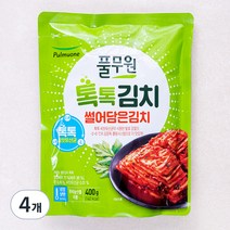 풀무원 풀무원 톡톡 썰은김치, 400g, 4개