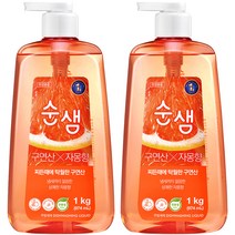 순샘 구연산 자몽 주방세제, 974ml, 2개