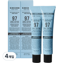 더블유드레스룸 퍼퓸 핸드크림 No 97 에이프릴코튼, 50ml, 4개