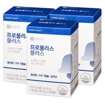 종근당건강 와일드비 프로폴리스 플러스, 60정, 30g, 3개