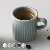 하우밍 스테이 에스프레소 머그, 미스티그린, 2개