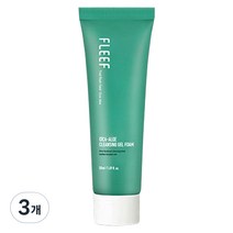 플리프 시카 알로에 여드름 완화 약산성 클렌징 젤 폼, 50ml, 3개
