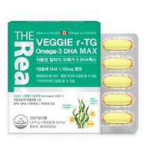 THEReal 식물성 알티지 오메가3 DHA맥스, 30정, 1개