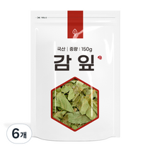 자연초 감잎차, 150g, 6개, 6개