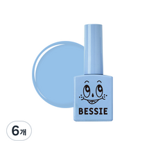 베씨 컬러 젤 11ml, B03 상쾌한 하늘, 6개