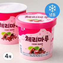 해태아이스크림 체리마루 아이스크림류 (냉동), 660ml, 4개