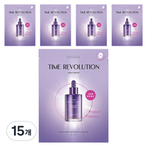 미샤 타임 레볼루션 나이트 리페어 앰플 마스크팩 30g, 15개, 1개입
