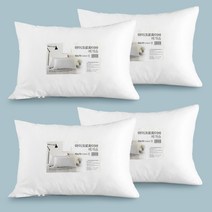 케이아이티홈 마이크로화이바 베개솜 4p, 화이트