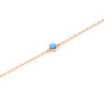 미퓨어 여성용 탄생석 팔찌 12월 터키석