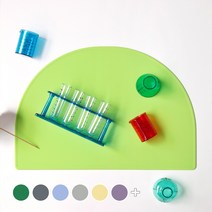 에이드엘 슬림 아치 실리콘 테이블매트 2p, 멜론, 386 x 268mm