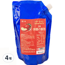 오붐 애플 리플잼, 1kg, 4개