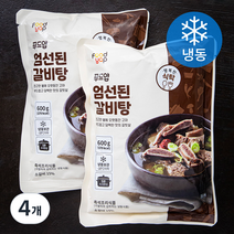 푸드얍 엄선된 갈비탕 (냉동), 4개, 600g