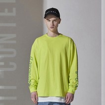 어드바이저리 남성용 로고 롱 슬리브 티셔츠