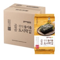 곰곰 광천 들기름 도시락김, 5g, 64입